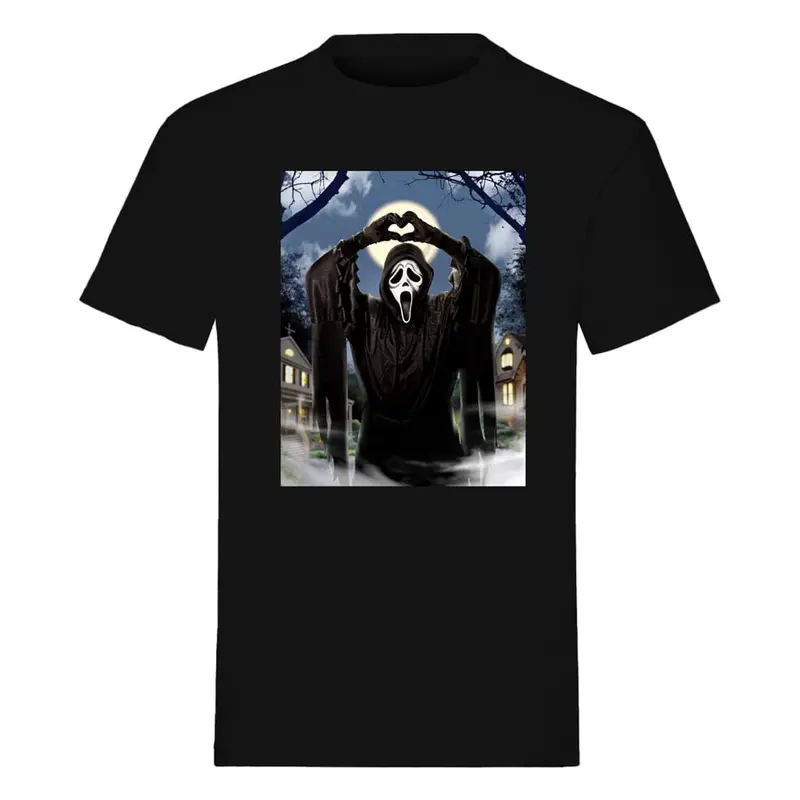 Scream - Schrei! T-Shirt Ghost Face Hearts Größe L