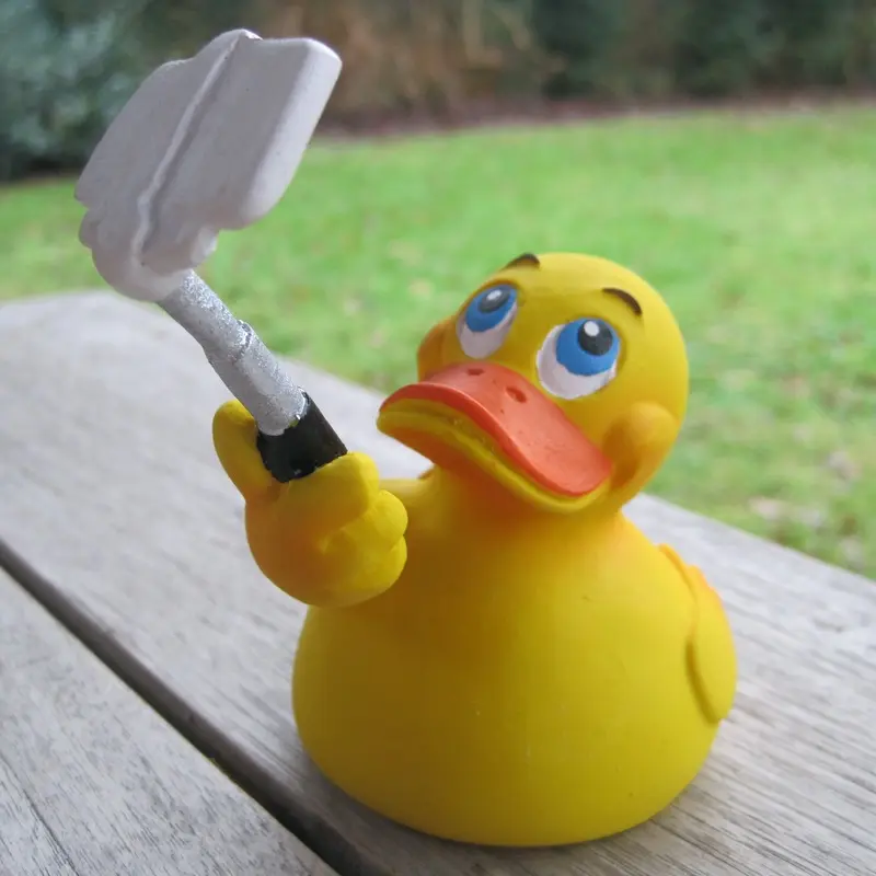 Selfie Duck Quietscheente Badeente Naturkautschuk Lanco