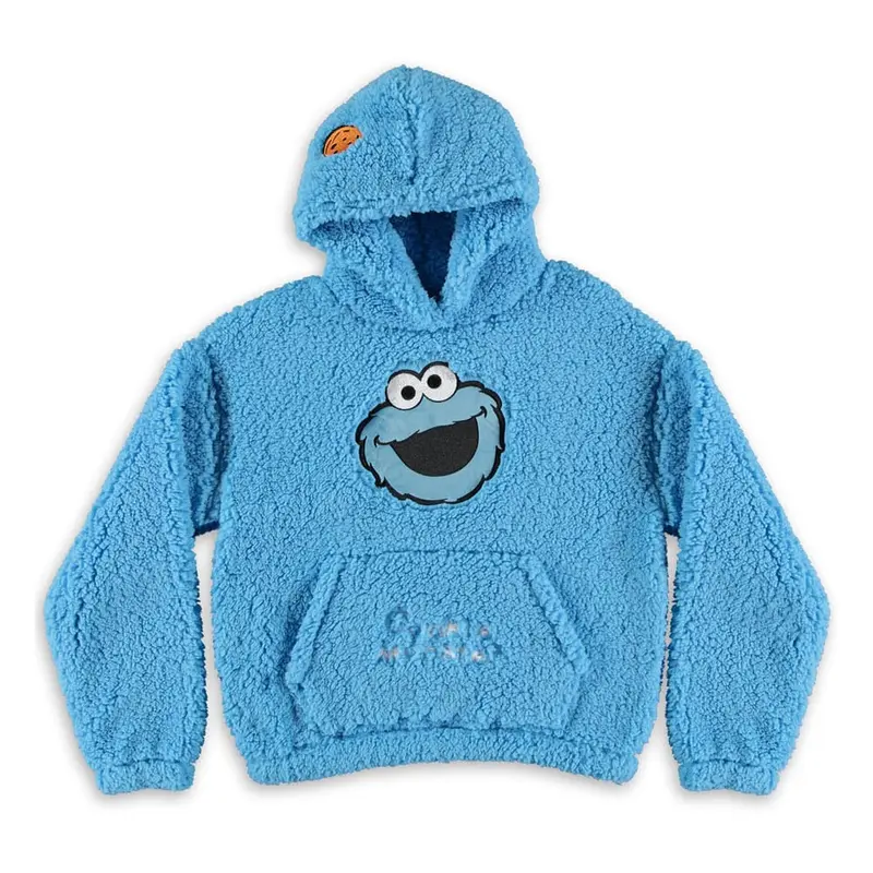 Sesamstraße Teddy Kapuzenpullover Krümelmonster