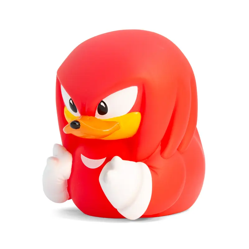 Sonic The Hedgehog Knuckles Ente Badeente Sammelfigur TUBBZ