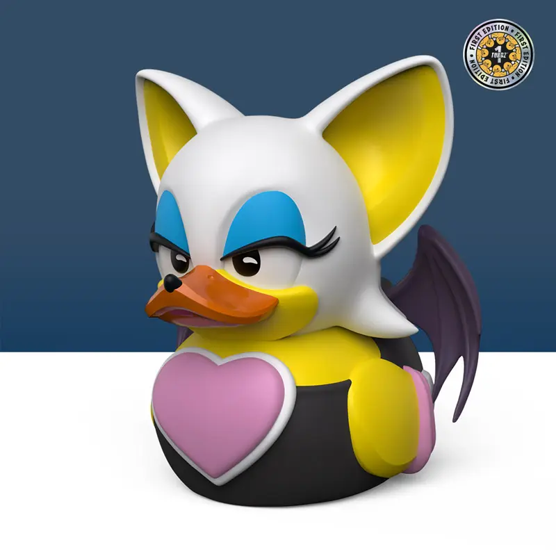 Sonic The Hedgehog Rouge The Bat Ente Badeente Sammelfigur TUBBZ