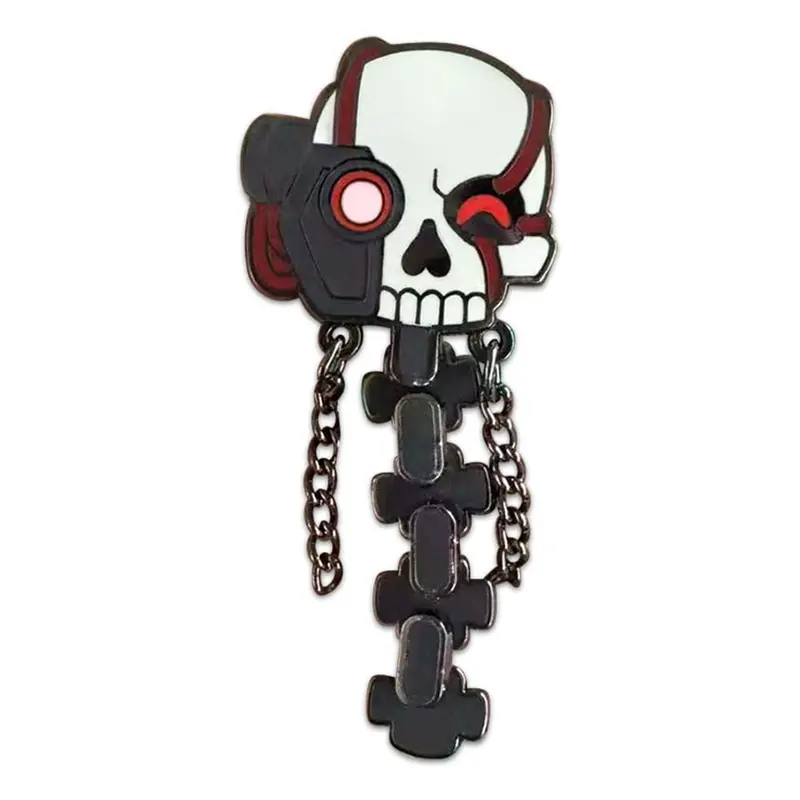 Space Marine 2 Ansteck-Pin Servo Skull 5 cm