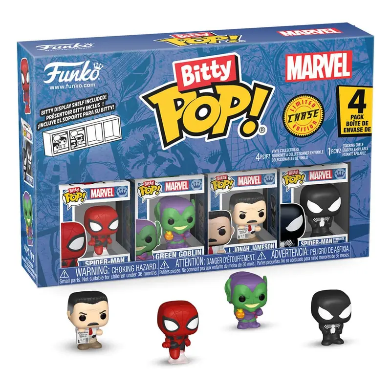 Spider-Man Bitty POP! Vinyl Figuren 4er-Pack Series 1 2 cm