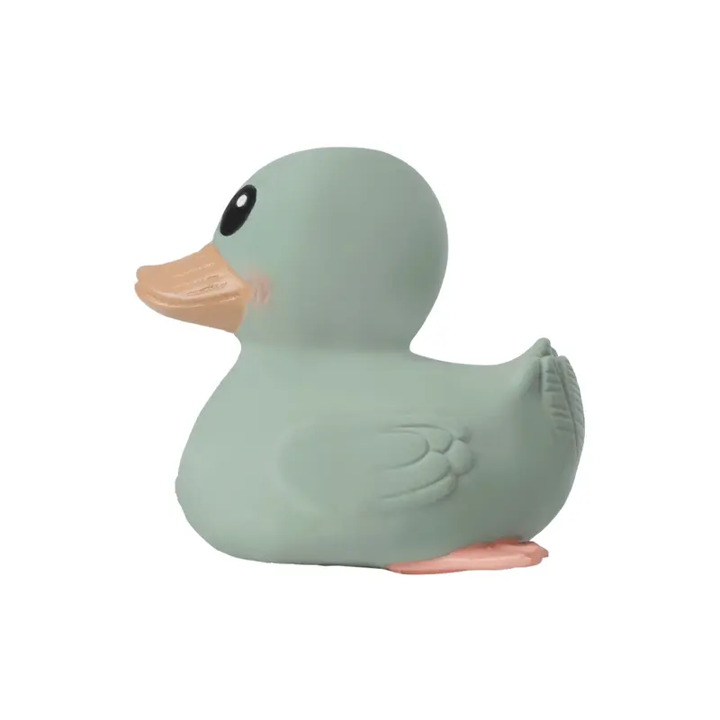 Spielzeug Badeente Naturkautschuk Ente Kawan 9cm Mint HEVEA