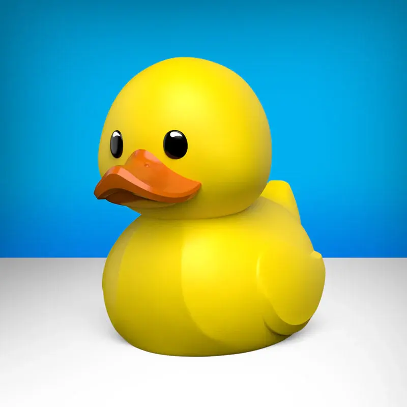 Splash 5 Year Anniversary Deko Ente Gelb Sammelfigur Figur TUBBZ
