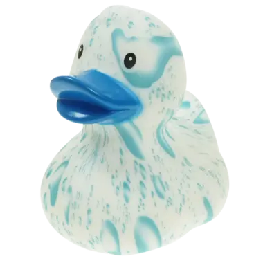 Splash Wasser Spritzer Badeente Quietscheente Gummiente Factotum