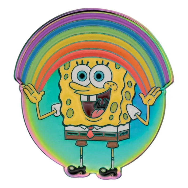 SpongeBob Schwammkopf Ansteck-Pin Rainbow Limited Edition