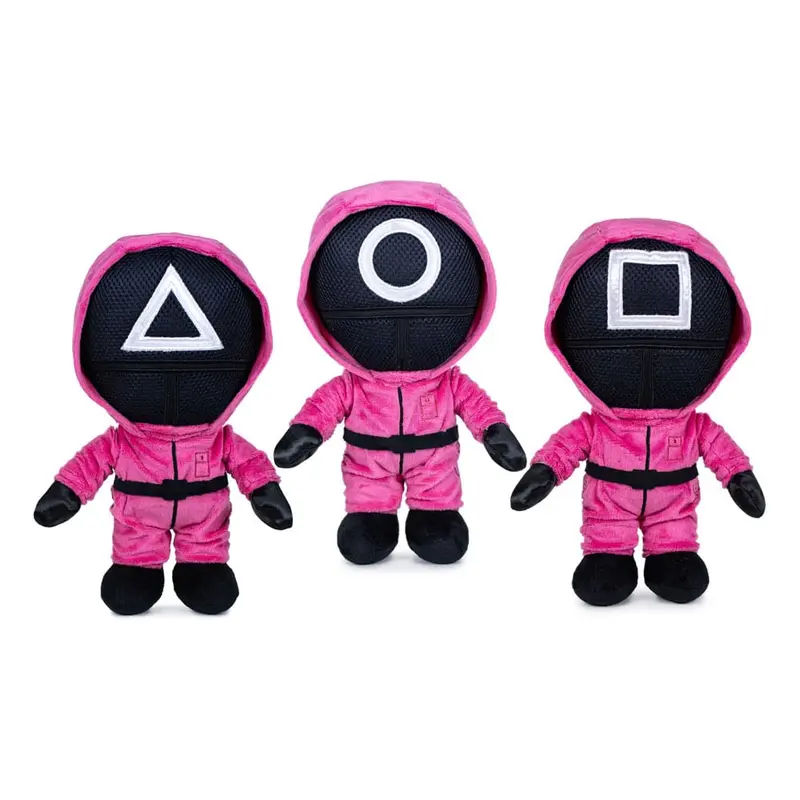 Squid Game Plüschfigur Guards 28 cm Sortiment (6)