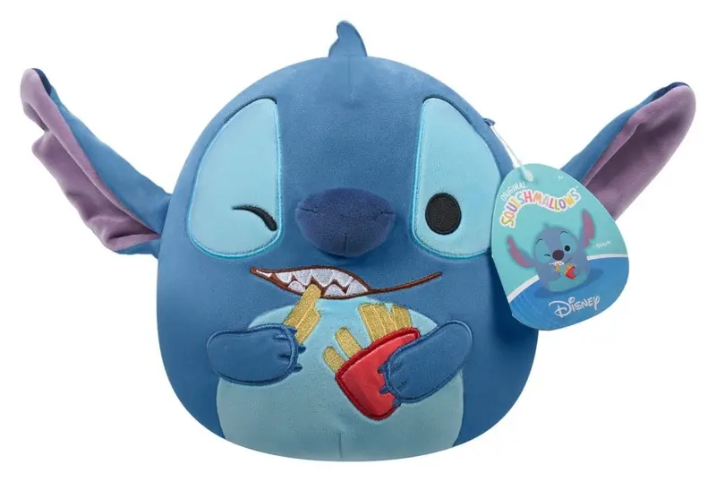 Squishmallows Plüschfigur Stitch (Pommes Frites haltend) 20 cm