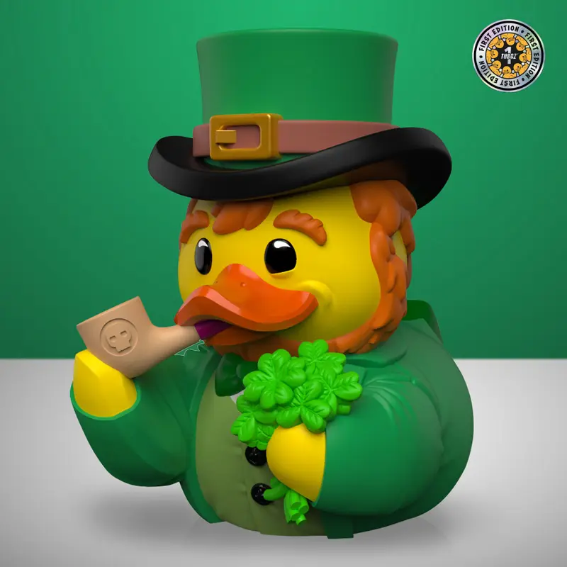 St Patricks Day Irland Cosplay Ente Badeente Dekoente TUBBZ