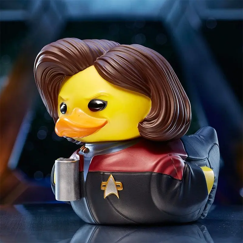 Star Trek Captain Kathryn Janeway Ente Badeente Sammelfigur TUBBZ