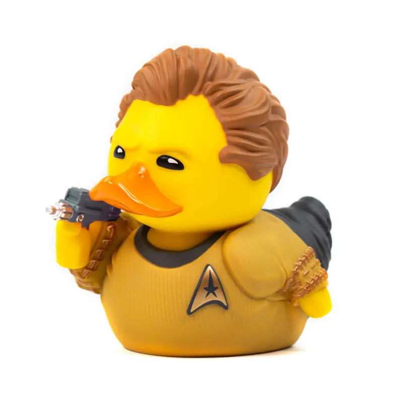 Star Trek James T Kirk Cosplay Ente Badeente Sammelfigur TUBBZ