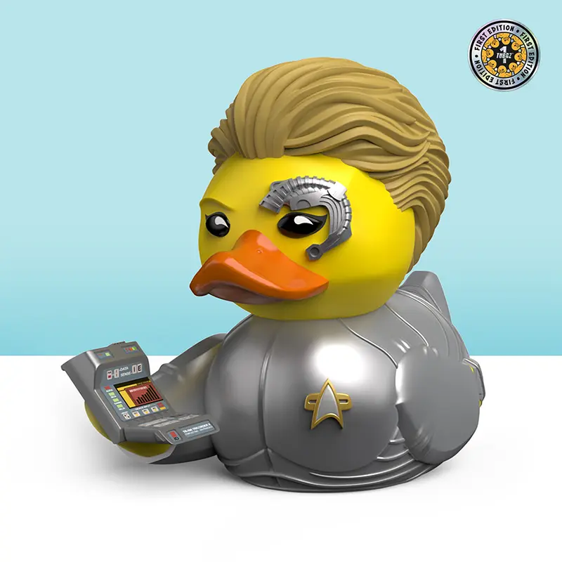 Star Trek Seven of Nine Cosplay Ente Badeente Sammelfigur TUBBZ