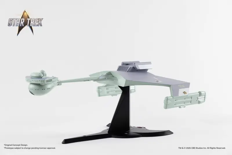 Star Trek TOS DieCast Replik 1/350 Klingon D7 Battle Cruiser Original Concept Design heo EU Exclusive 66 cm