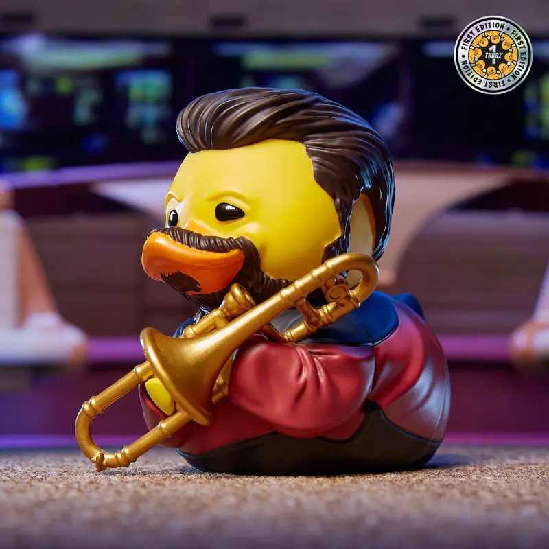 Star Trek William T Riker Cosplay Ente Badeente Sammelfigur TUBBZ