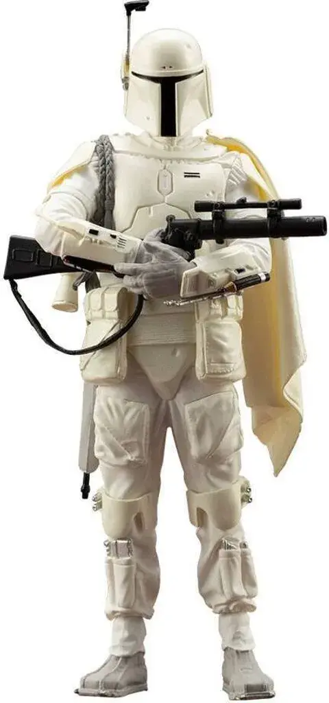 Star Wars ARTFX+ Statue 1/10 Boba Fett White Armor Ver. 18 cm - sofort lieferbar