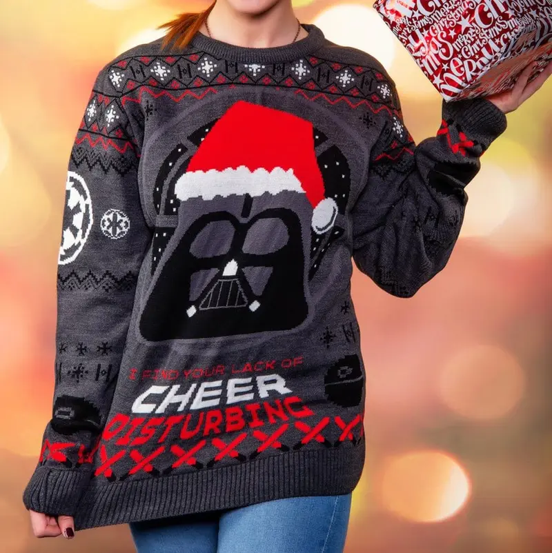 Star Wars Christmas Pullover Darth Vader Größe L