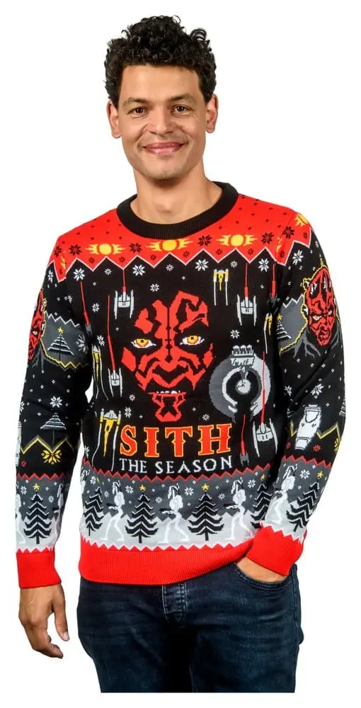 Star Wars Christmas Pullover Sith Größe M