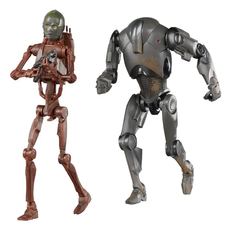 Star Wars Episode II Black Series Actionfiguren 2er-Pack C-3PO (B1 Battle Droid Body) & Super Battle Droid 15 cm - sofort lieferbar