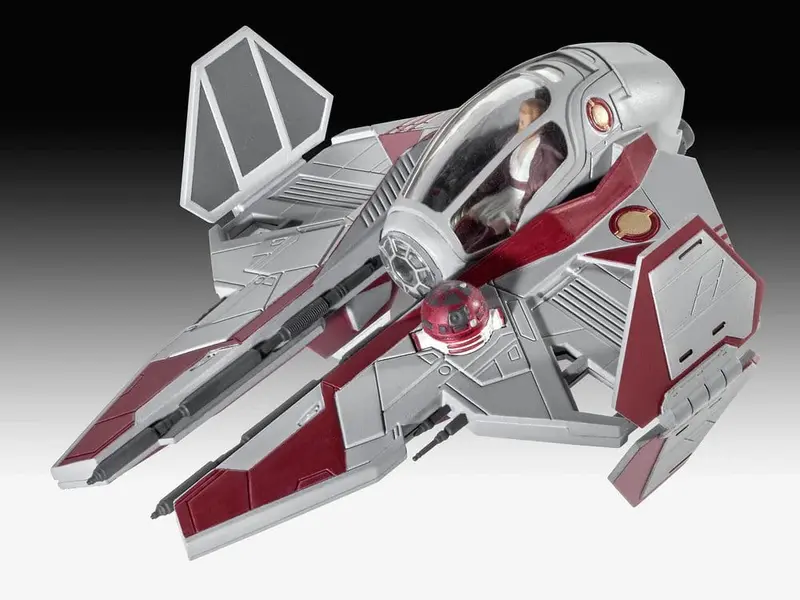 Star Wars Starter Kit Modellbausatz Obi-Wan's Starfighter 10 cm