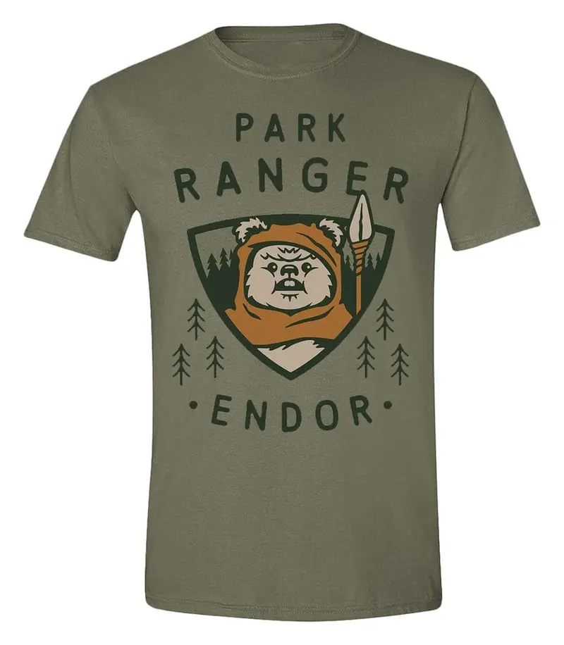 Star Wars T-Shirt Park Ranger Ewok Größe XL