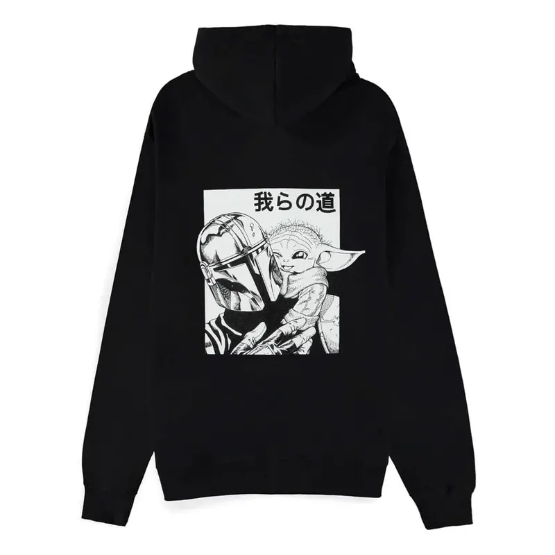 Star Wars The Mandalorian Kapuzenpullover mit Reißverschluß Grogu Größe L