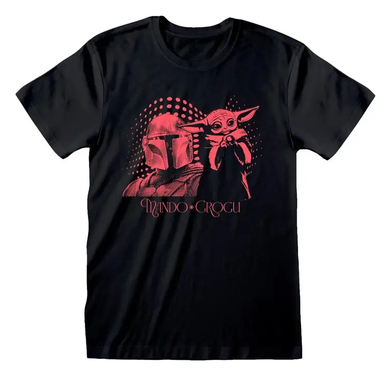 Star Wars The Mandalorian T-Shirt Handover Größe M