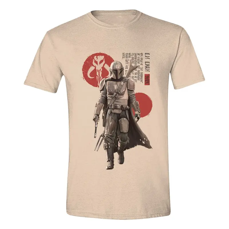 Star Wars The Mandalorian T-Shirt Mandalorian Script Größe M