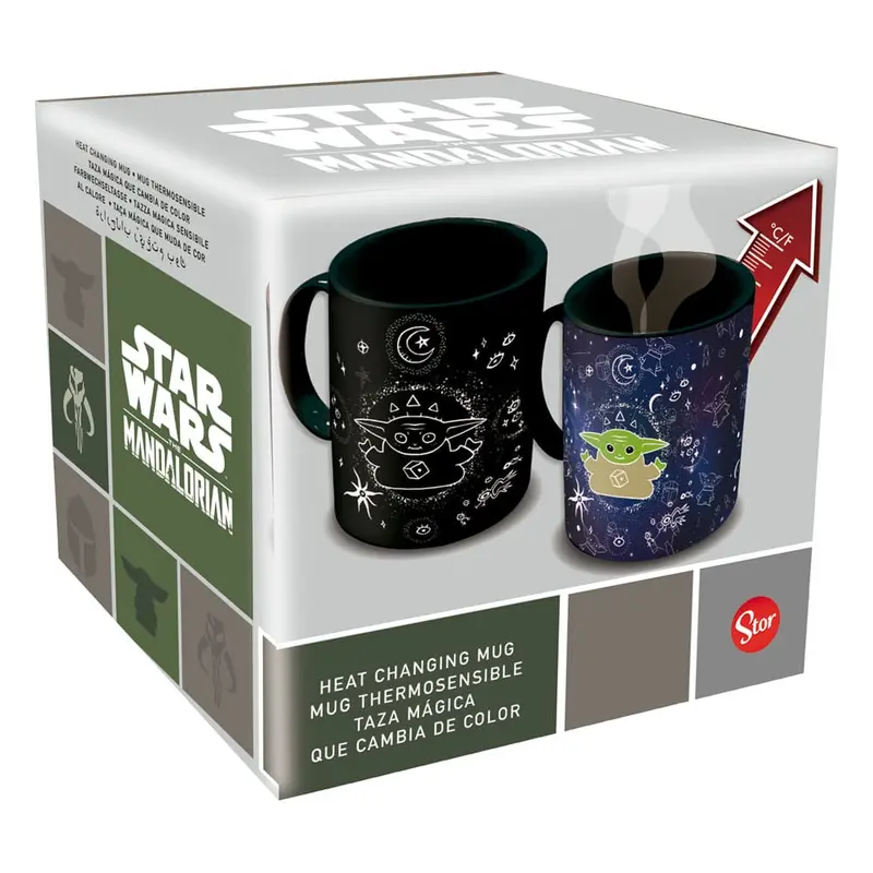 Star Wars The Mandalorian Tasse mit Thermoeffekt Grogu 325 ml