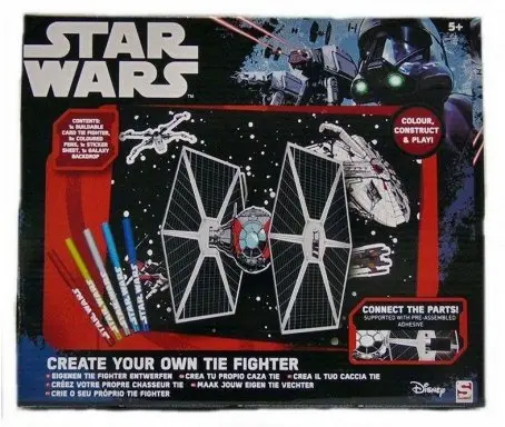Star Wars Tie Fighter Bastelbogen – Kreiere dein eigenes Raumschiff