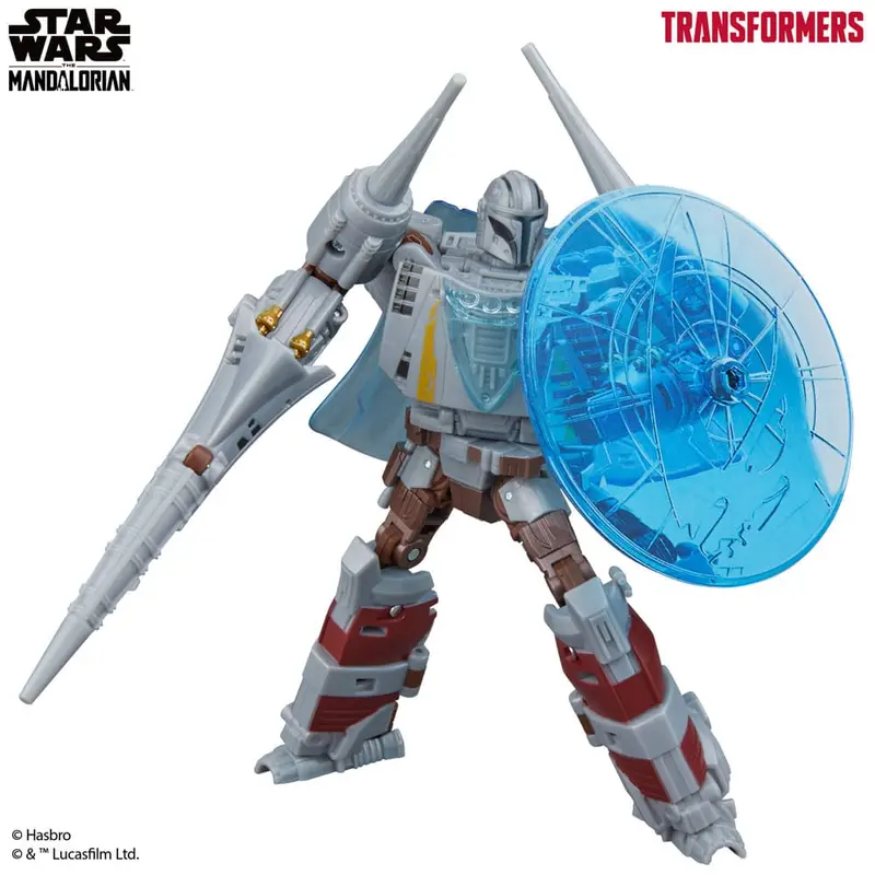 Star Wars x Transformers Actionfigur The Mandalorian / N-1 Starfighter 19 cm - sofort lieferbar
