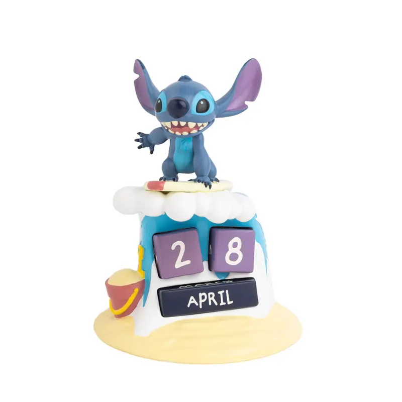 Stitch 3D Ewiger Kalender Surfer