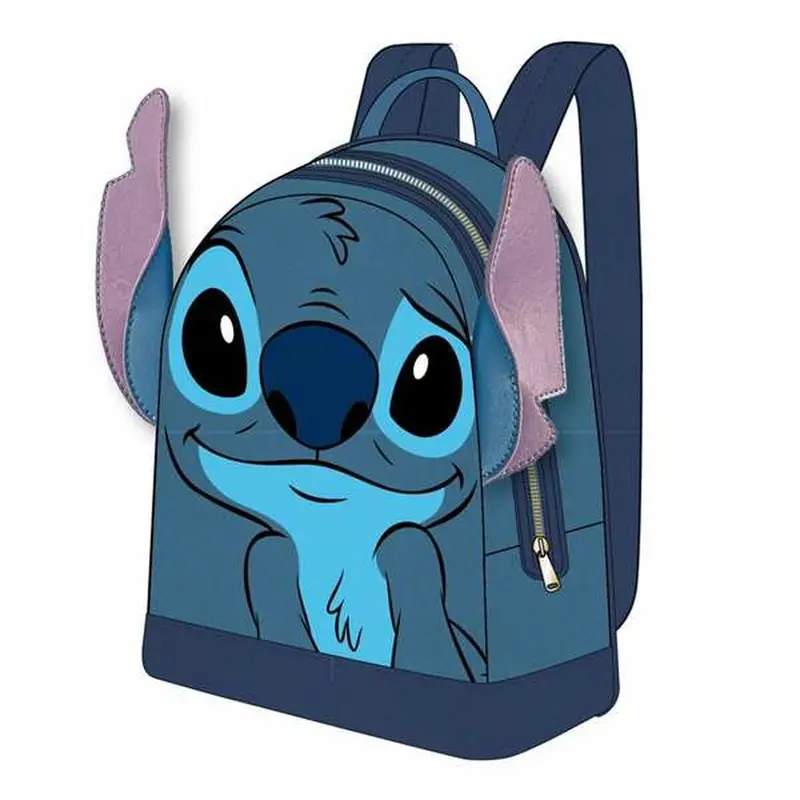 Stitch Schulrucksack, Blau, 22 x 25 x 11 cm