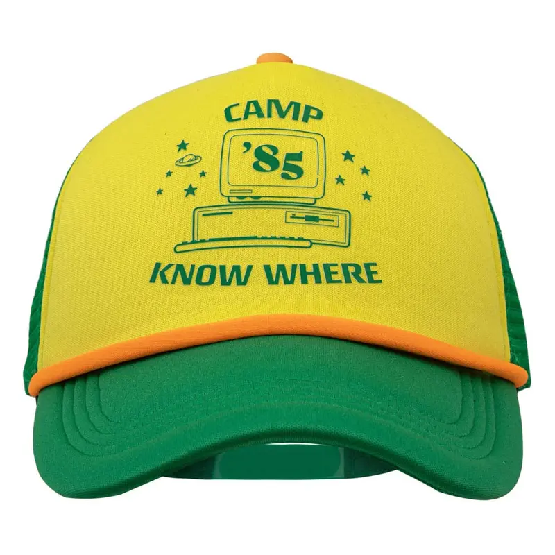 Stranger Things Camp Know Where Baseballkappe