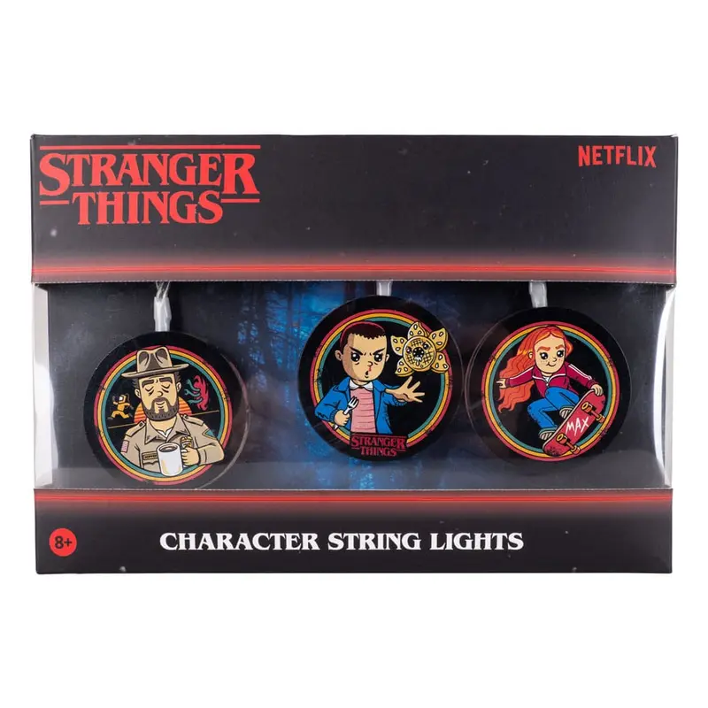Stranger Things Lichterkette Characters