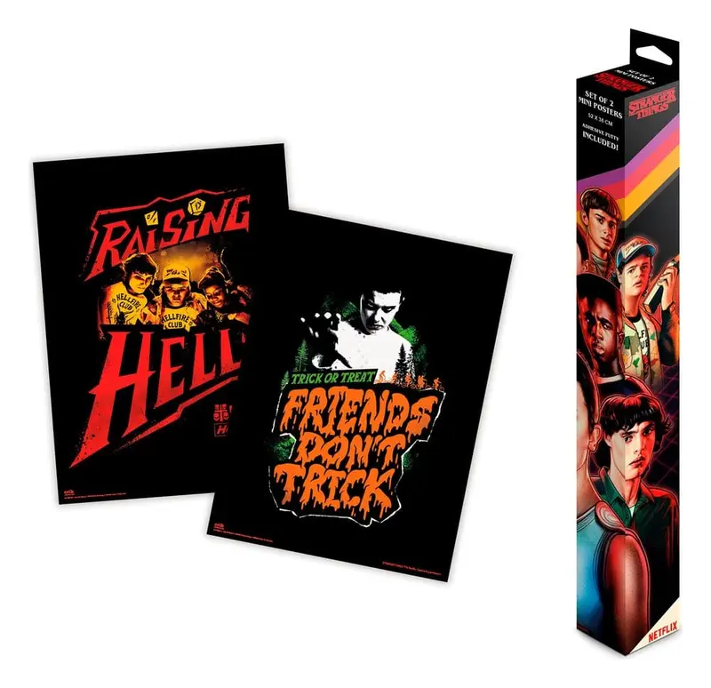 Stranger Things Mini-Poster 2er Set