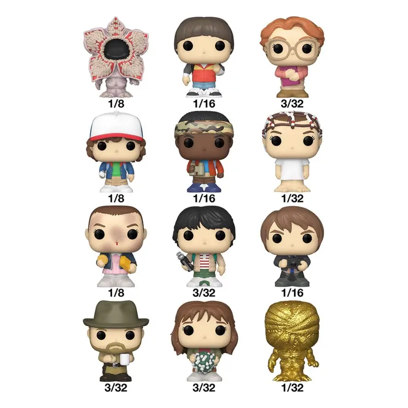 Stranger Things POP! Vinyl Figuren Display (32) PDQ 2,5 cm