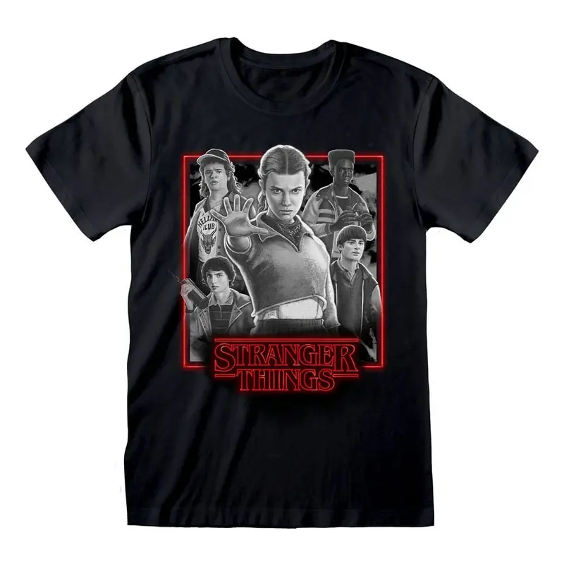 Stranger Things T-Shirt Group Artwork One Last Strange Adventure Colour Größe L