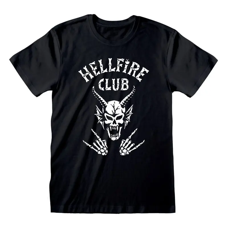 Stranger Things T-Shirt HFC Skull Größe S