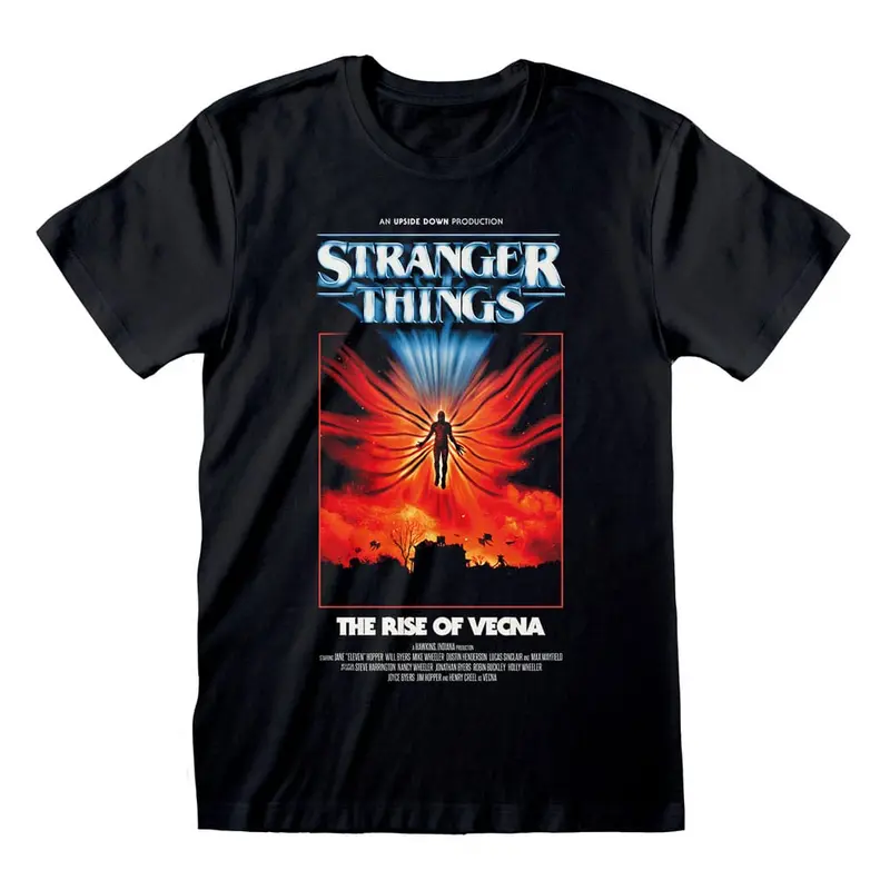 Stranger Things T-Shirt Rise Of Vecna Poster Größe M