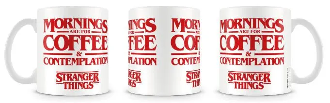 Stranger Things Tasse Coffee and Contemplation