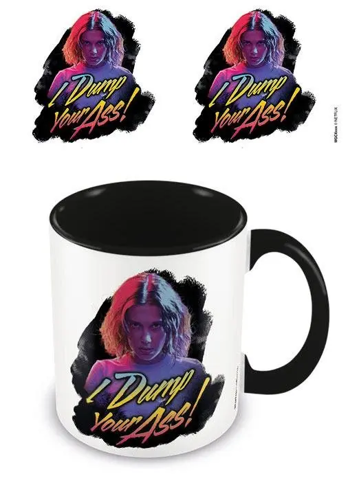 Stranger Things Tasse „I Dump Your Ass“, 315 ml