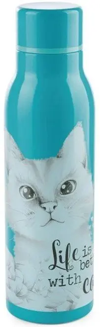 Stylische Nici Thermosflasche Meowlina – Perfekt für jeden Tag