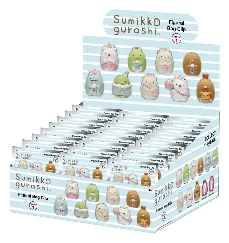 Sumikko Gurashi 3D PVC-Taschenanhänger Serie 1 Blind Bag Display (24)