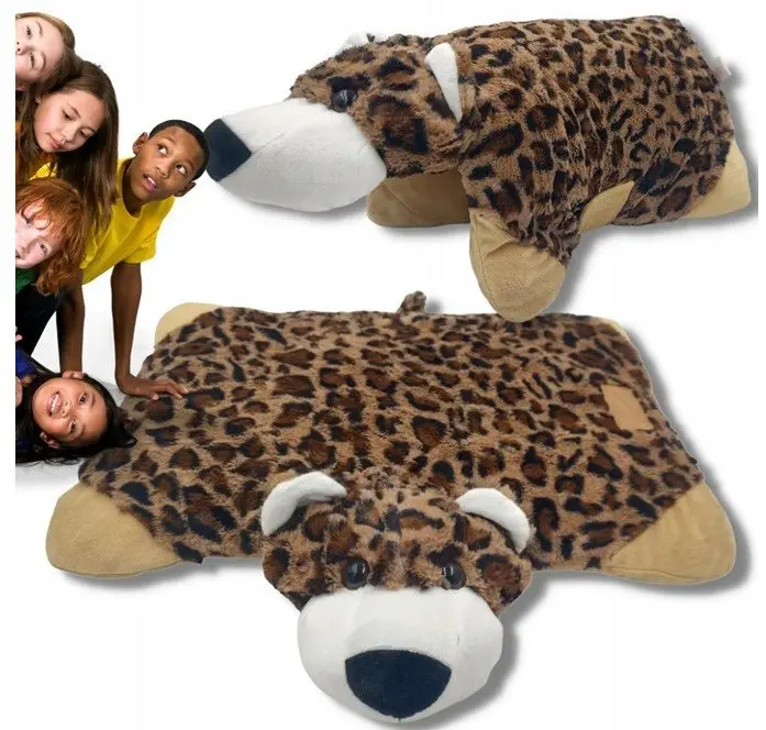 Swizzels Leopard Plüschkissen, 48 × 50 cm
