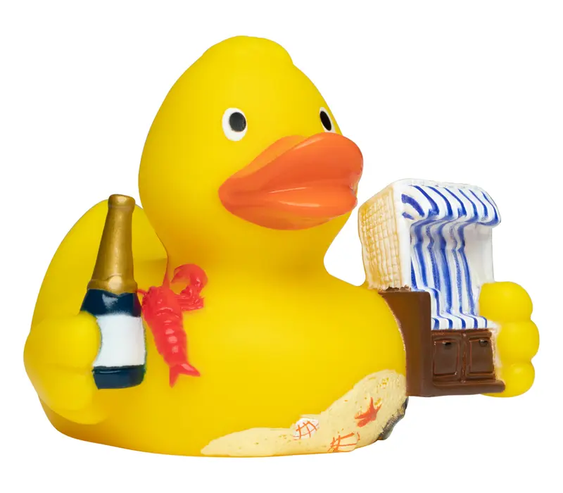 Sylt Kampen Ente Badeente Quietscheente Schnabels