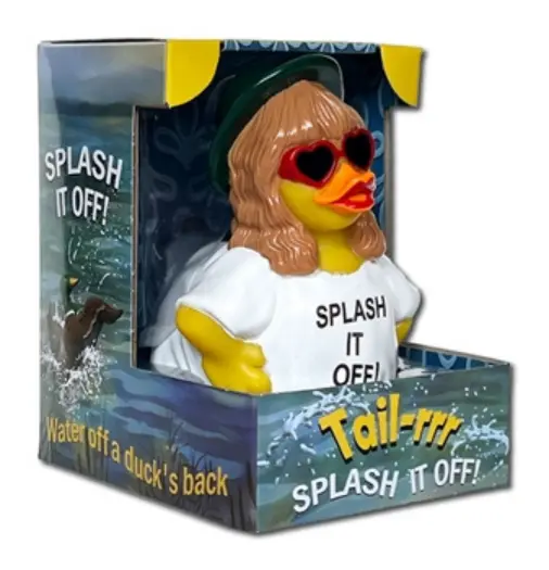 TAIL-RRR Splash It Off Ente Badeente Quietscheente CelebriDucks