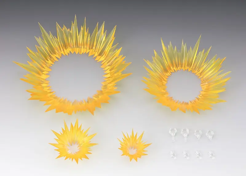 Tamashii Effect Actionfiguren-Zubehör Shock Impact Yellow Ver. for S.H.Figuarts