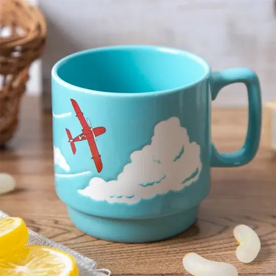 Tasse bunt geprägt - Savoia - Porco Rosso