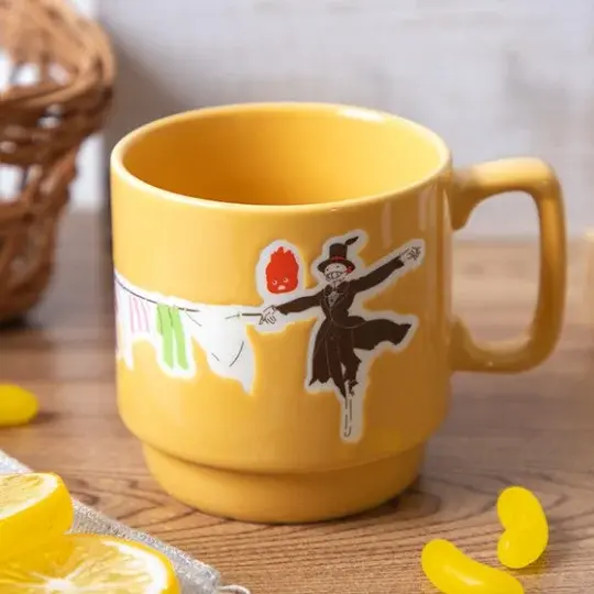 Tasse bunt geprägt - Wäsche Tag mit Rübe - Das wandelnde Schloss